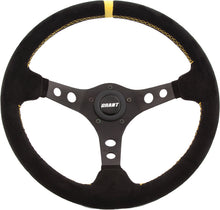 Load image into Gallery viewer, Suede Series Steering Wheel Carbon Black