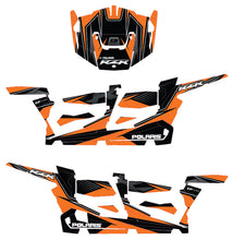 Load image into Gallery viewer, Pol Rzr4 Complete Graphic Kit Silver/black