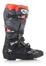 Load image into Gallery viewer, Tech 7 Enduro Boots Black/grey/red Sz 14