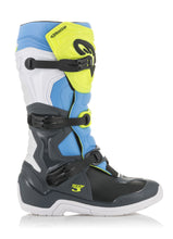 Load image into Gallery viewer, Tech 3 Boots Black/white/ Red/fluo Yellow Sz 14