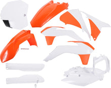 Load image into Gallery viewer, Full Plastic Kit Orange/black Ktm