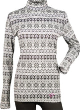 Load image into Gallery viewer, D Tech Base Layer Shirt White Snowflake Xs