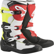 Load image into Gallery viewer, Tech 3 Boots Black/white/ Red/fluo Yellow Sz 14