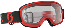 Load image into Gallery viewer, Buzz Pro Goggle Black/white W/clear Works Lens