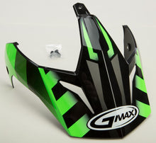Load image into Gallery viewer, Visor W/screws Expedition Matte Black/hi-vis Orang Gm-11