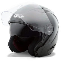 Load image into Gallery viewer, Of-77 Open-face Helmet Wine Red Xs