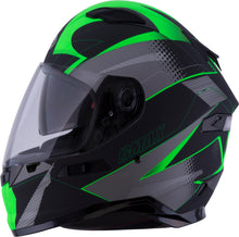 Load image into Gallery viewer, Ff-98 Full-face Apex Helmet Matte Black/neon Green Xs