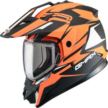 Load image into Gallery viewer, Gm-11 Dual-sport Vertical Snow Matte Black/neon Orange Xs