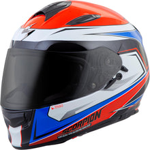 Load image into Gallery viewer, Exo-t510 Full-face Helmet Tarmac Red/blue Xs
