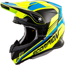 Load image into Gallery viewer, Vx-r70 Off-road Helmet Ascend Neon Red/blue Xs