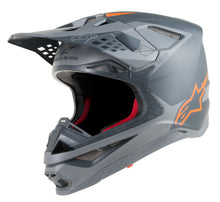 Load image into Gallery viewer, S.tech S-m10 Meta Helmet Anthracite/grey/orange Xs