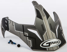 Load image into Gallery viewer, Visor W/screws Expedition Matte Black/hi-vis Orang Gm-11
