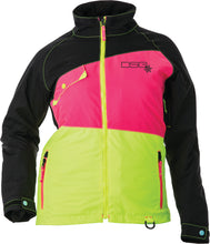 Load image into Gallery viewer, Verge Jacket Black/blue/lime 5x