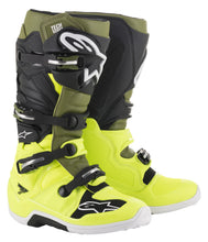 Load image into Gallery viewer, Tech 7 Boots Dark Grey/ Dark Blue/pink Fluo Sz 14
