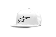 Load image into Gallery viewer, Ageless Flatbill Hat White/black Sm/md
