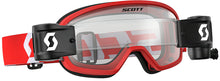 Load image into Gallery viewer, Youth Buzz Wfs Goggle Red/white W/clear Lens
