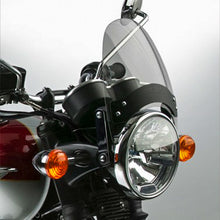 Load image into Gallery viewer, Flyscreen Windscreen Dark Smoke Black Hardware

