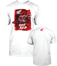 Load image into Gallery viewer, Let's Moto Honda T-shirt Grey/black Xl
