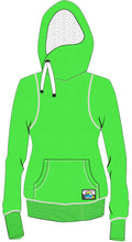 Load image into Gallery viewer, Side Tie Hoodie Green Xs
