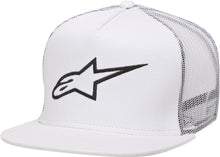 Load image into Gallery viewer, Corp Trucker Hat Navy/white Flat Bill

