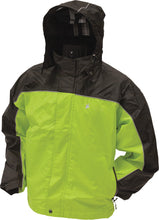 Load image into Gallery viewer, Toadz Highway Rain Jacket Hi-vis Green/black Xl
