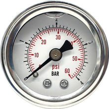 Load image into Gallery viewer, Oil Pressure Gauge 60psi White
