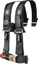 Load image into Gallery viewer, 4 Pt Harness With Sewn In Pads Orange 3 In.
