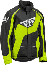 Load image into Gallery viewer, Fly Outpost Jacket Black/grey 5x
