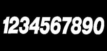 Load image into Gallery viewer, #9 6" Black Super X Digits 3/pk
