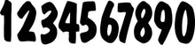 Load image into Gallery viewer, #9 White Pro Lite Digits 3/pk

