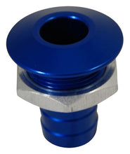 Load image into Gallery viewer, Billet Thru-hull Water Fitting Black 3/8" 45 Deg.
