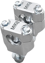Load image into Gallery viewer, Rubber Mounted Clamps Silver 7/8"

