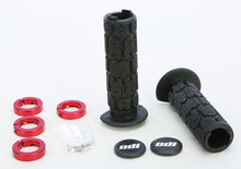 Load image into Gallery viewer, Atv Rogue Lockon Grip 120mm Black/red
