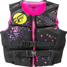 Load image into Gallery viewer, Womens Neoprene Life Jacket Pink/black Xl
