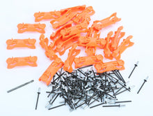 Load image into Gallery viewer, 24/pk Footlok Cleats Ylw
