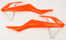 Load image into Gallery viewer, Radiator Shroud Orange/black Ktm
