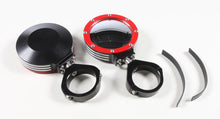 Load image into Gallery viewer, Billet Side Mirrors Round W/bezel Yellow 2"
