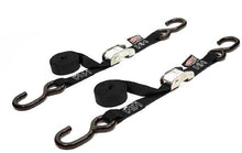 Load image into Gallery viewer, Tie-down Cam S-hook 1"x5.5' Blue Pair
