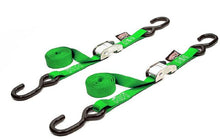 Load image into Gallery viewer, Tie-down Cam S-hook 1"x5.5' Blue Pair
