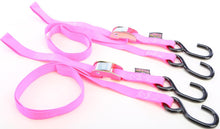 Load image into Gallery viewer, Tie-down Cam S-hook 1"x5.5' Blue Pair
