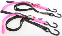 Load image into Gallery viewer, Tie-down Cam S-hook Soft-tye 1"x6' Black/blue Pair
