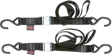 Load image into Gallery viewer, Tie-down Cam S-hook 1.5"x5.5' Orange Pair
