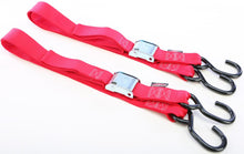 Load image into Gallery viewer, Tie-down Cam S-hook 1.5"x5.5' Orange Pair
