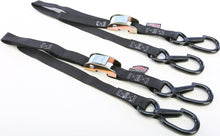 Load image into Gallery viewer, Tie-down Cam Sec Hook Watercra Watercraft 1"x3' Red Pair
