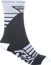 Load image into Gallery viewer, Fly Factory Rider Socks Navy/hi-vis/black Sm/md
