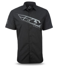 Load image into Gallery viewer, Fly Pit Button Up Shirt Teal/lime Xl
