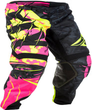 Load image into Gallery viewer, Kinetic Outlaw Pants Black/pink/hi-vis Sz 36
