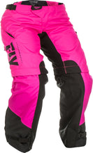 Load image into Gallery viewer, Women's Over Boot Pants Neon Pink/black Sz 15/16
