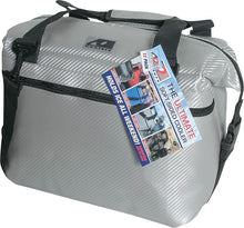 Load image into Gallery viewer, Carbon Cooler 48/pk Silver 21"x13"x13"
