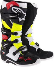 Load image into Gallery viewer, Tech 7 Boots Dark Grey/ Dark Blue/pink Fluo Sz 14
